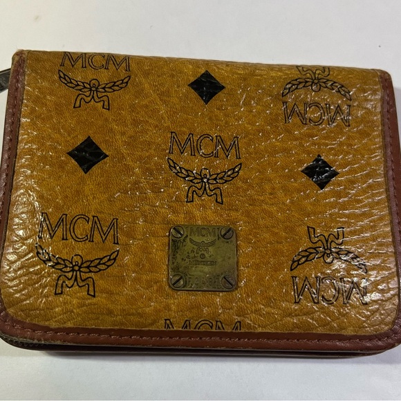 MCM Germany Visetos Wallet Michael Cromer Munich MCM Wallet unisex